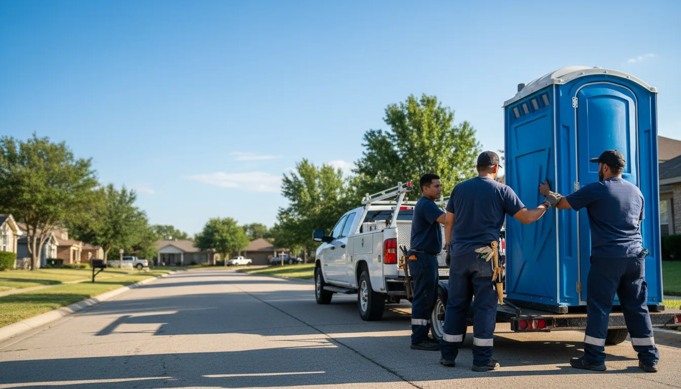 Portable Toilet Rental in Eudora, KS near me